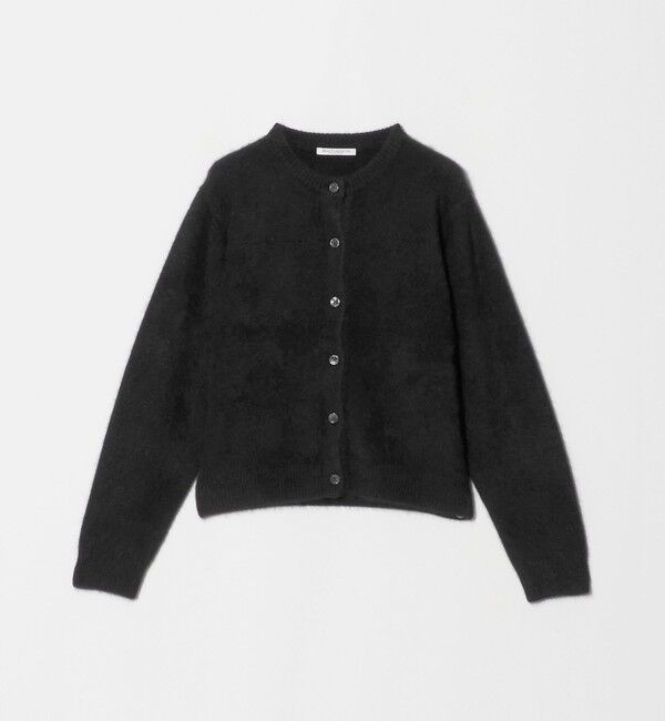 BEAUTY&YOUTH UNITED ARROWS「フォックスカシミヤブレンド クルーネックカーディガン」|カーディガン|BLACK