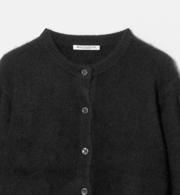BEAUTY&YOUTH UNITED ARROWS「フォックスカシミヤブレンド クルーネックカーディガン」|カーディガン|