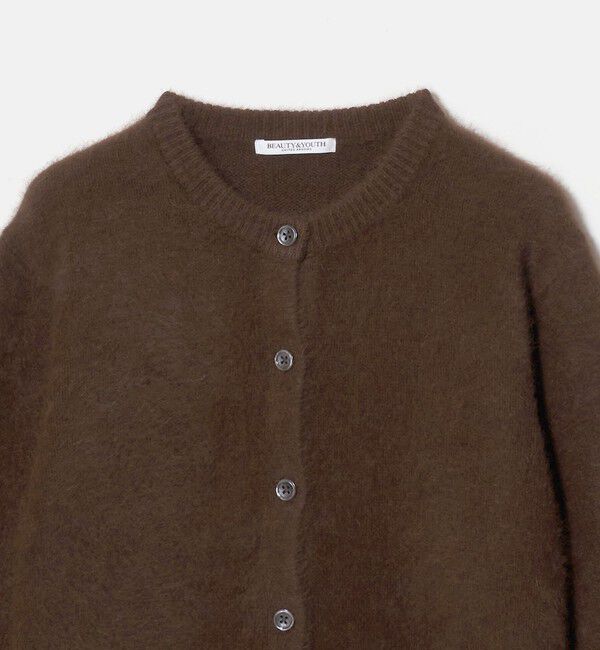 BEAUTY&YOUTH UNITED ARROWS「フォックスカシミヤブレンド クルーネックカーディガン」|カーディガン|