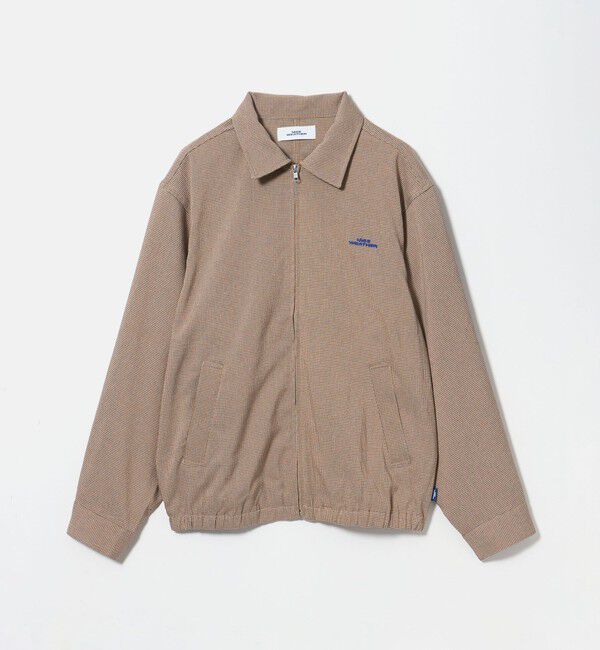 NICE WEATHER「＜NICE WEATHER＞チェック ジップ シャツブルゾン」|ブルゾン・スタジャン|ORANGE