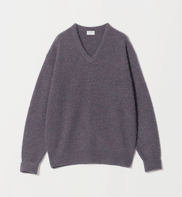 BEAUTY&YOUTH UNITED ARROWS「HI-LINE カシミヤ ナッピング Vネック ニット」|ニット・セーター|