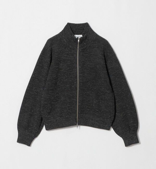 BEAUTY&YOUTH UNITED ARROWS「ハイネック ジップ カーディガン」|カーディガン|BLACK