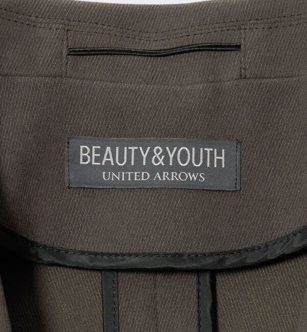 BEAUTY&YOUTH UNITED ARROWS「ブラッシュド ツイル 2B コンフォート ジャケット セットアップ対応 ヨコストレッチ」|テーラードジャケット|