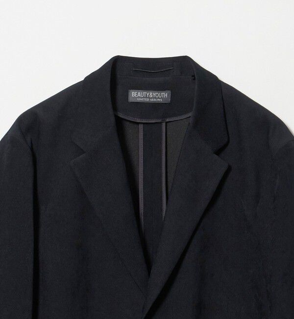 BEAUTY&YOUTH UNITED ARROWS「ブラッシュド ツイル 2B コンフォート ジャケット セットアップ対応 ヨコストレッチ」|テーラードジャケット|