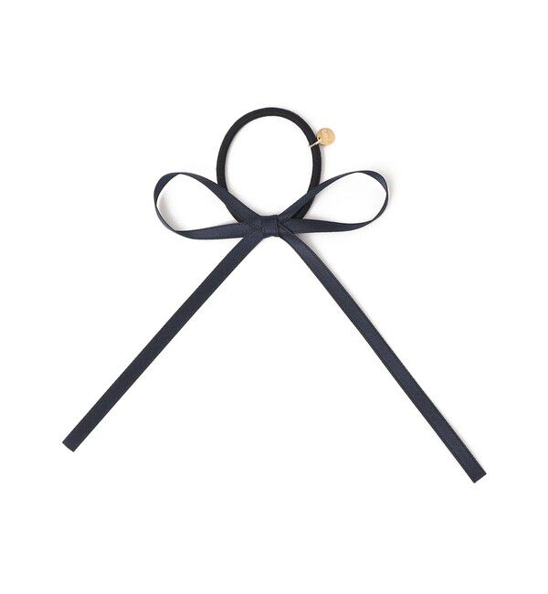 SHIPS KIDS「SHIPS KIDS:グログラン リボン ヘアゴム」|ヘアゴム・シュシュ|ネイビー