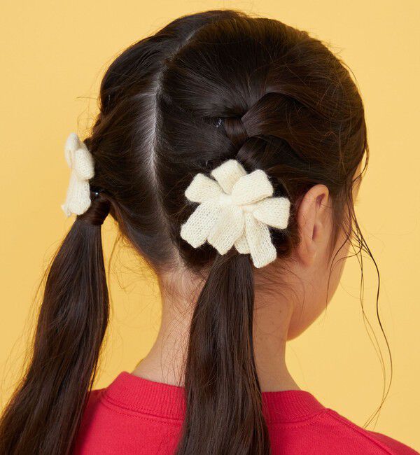 SHIPS KIDS「リボン モチーフ ニット ヘアクリップ セット」|その他|