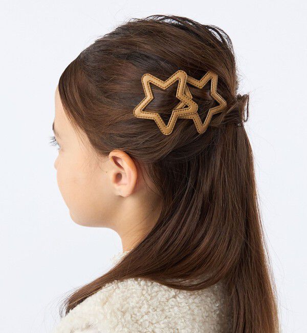 SHIPS KIDS「スター モチーフ ヘアピン セット」|その他|ベージュ系