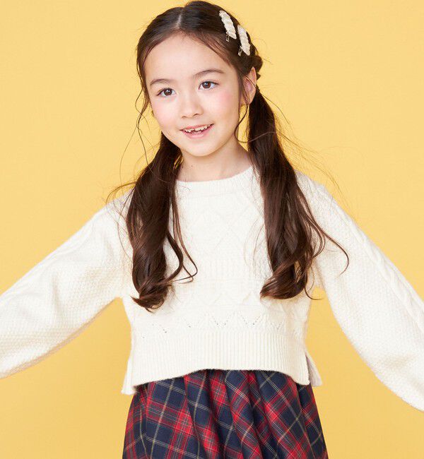 SHIPS KIDS「シアー ヘアピン セット」|ヘアゴム・シュシュ|