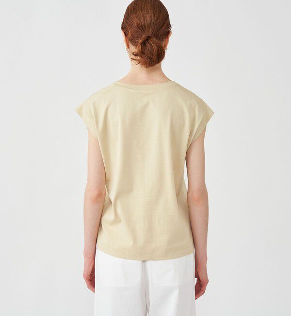 TOMORROWLAND collection「スーピマコットンジャージー フレンチスリーブプルオーバー」|Tシャツ・カットソー|
