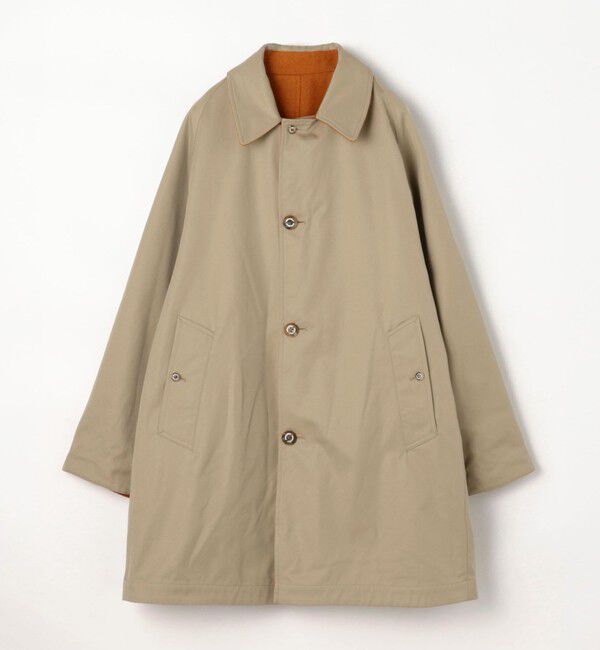TOMORROWLAND MENS「【別注】INVERTERE ウールコットン リバーシブルコート」|ステンカラーコート|