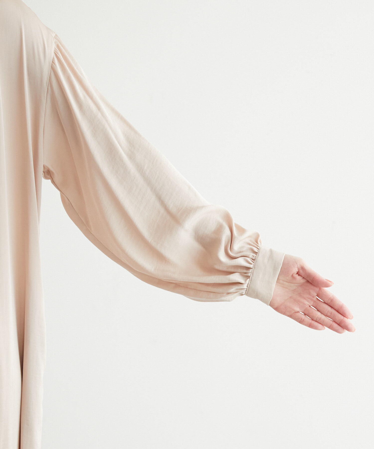 Rope&rsquo;Picnic「ローウエスト切替サテンシャツワンピース」|その他|