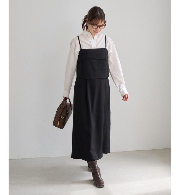 Rope&rsquo;Picnic「【昨年大好評】【WEB限定】セットアップ見え 褒められワンピース」|ワンピース|