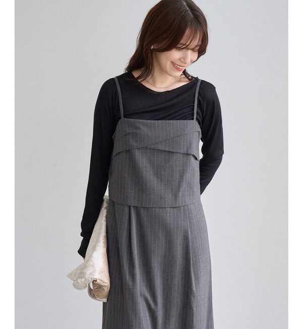Rope&rsquo;Picnic「【昨年大好評】【WEB限定】セットアップ見え 褒められワンピース」|ワンピース|