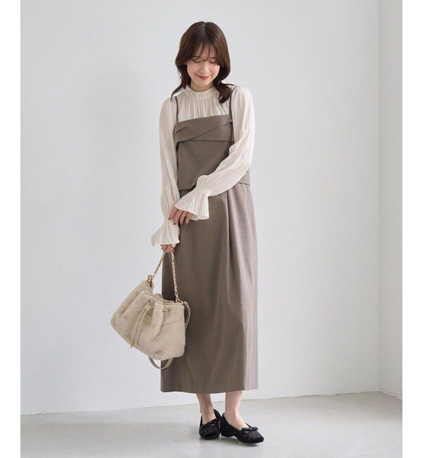 Rope&rsquo;Picnic「【昨年大好評】【WEB限定】セットアップ見え 褒められワンピース」|ワンピース|