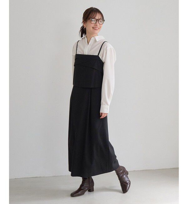 Rope&rsquo;Picnic「【昨年大好評】【WEB限定】セットアップ見え 褒められワンピース」|ワンピース|