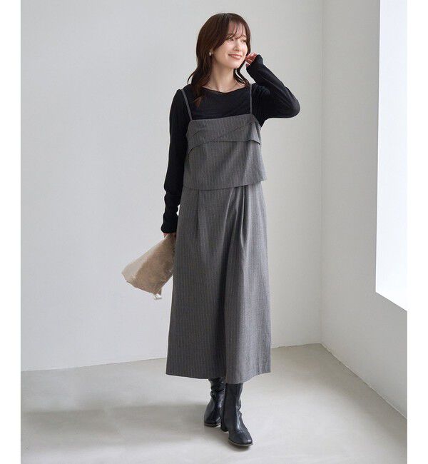 Rope&rsquo;Picnic「【昨年大好評】【WEB限定】セットアップ見え 褒められワンピース」|ワンピース|