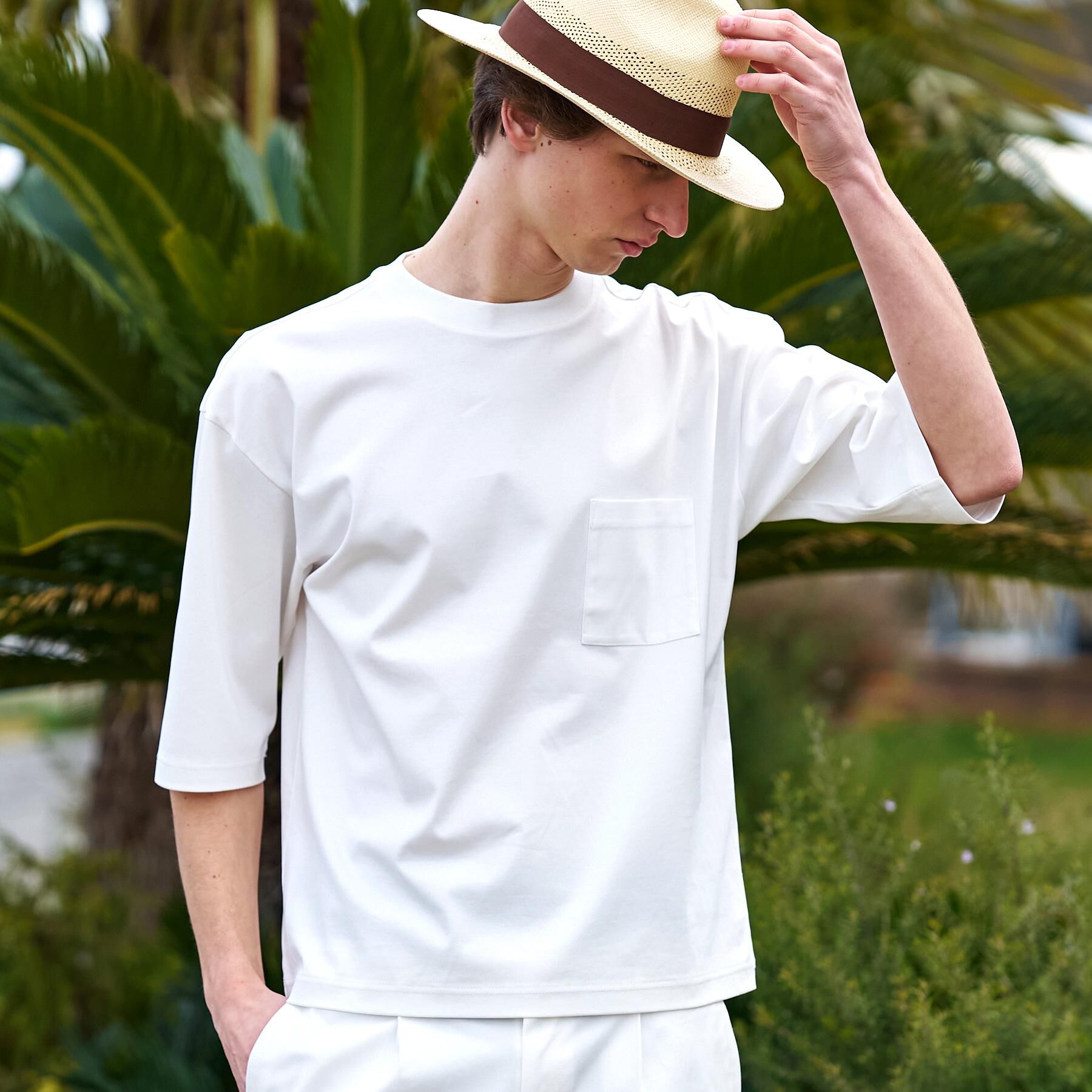 DRESSTERIOR「【干場義雅&times;DRESSTERIOR】ICE CLEAR COTTON Tシャツ」|Tシャツ・カットソー|