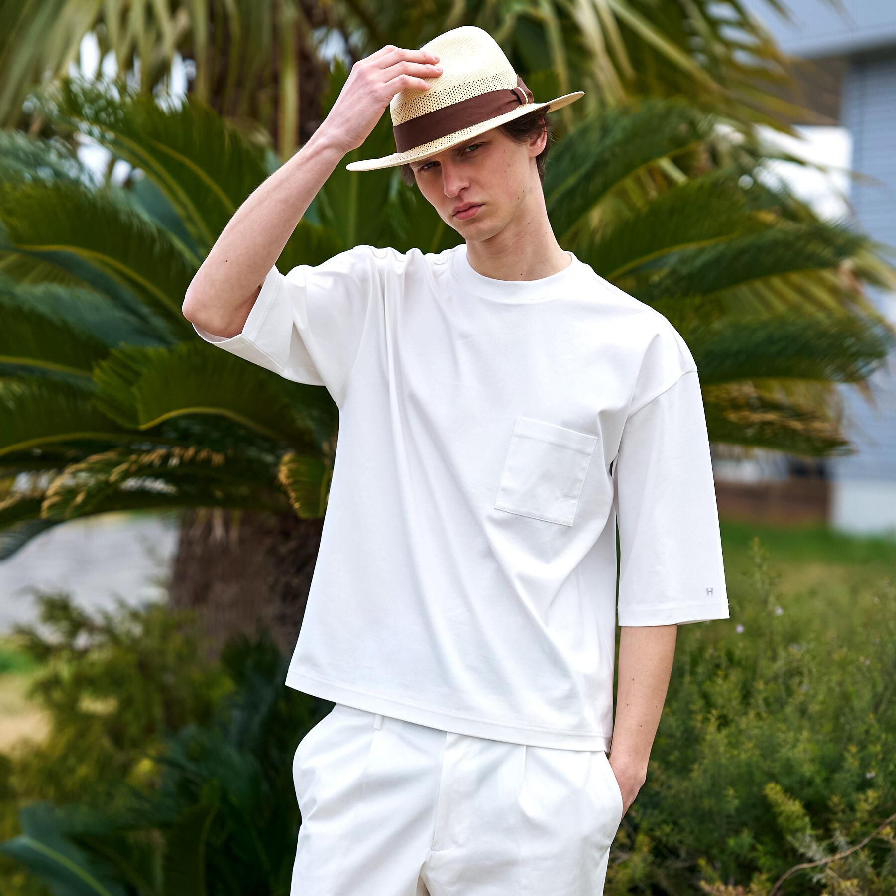 DRESSTERIOR「【干場義雅&times;DRESSTERIOR】ICE CLEAR COTTON Tシャツ」|Tシャツ・カットソー|