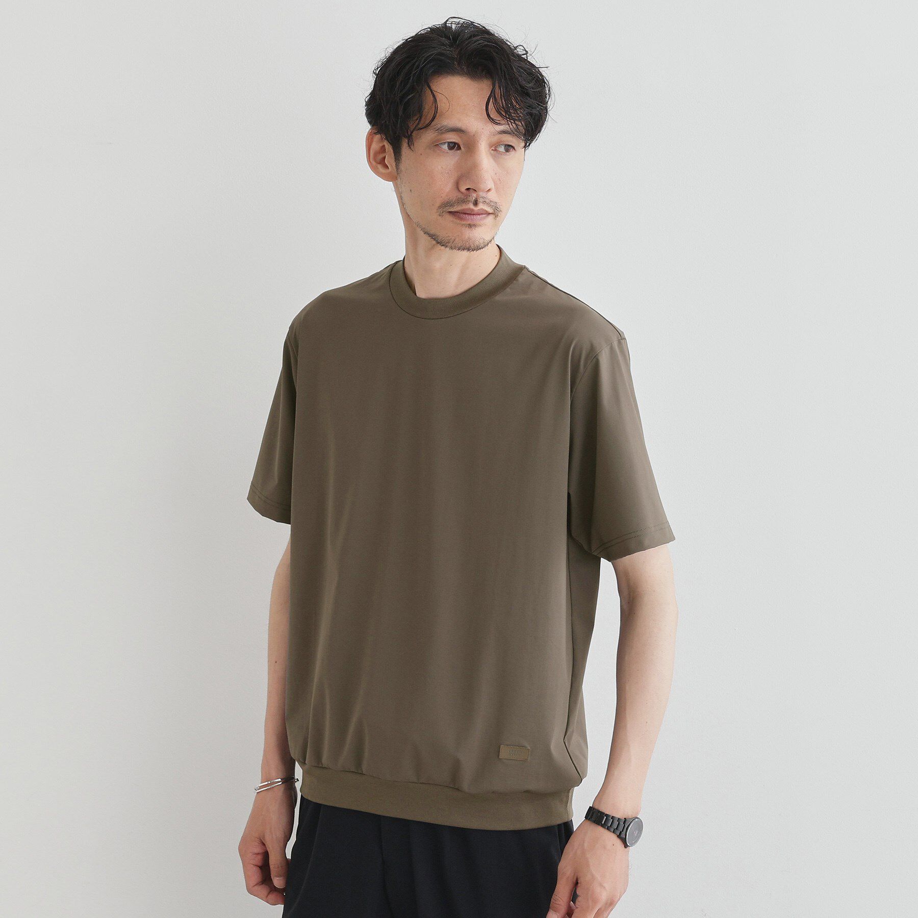 TAKEO KIKUCHI「【COOL CITY WEAR】テーラードTシャツ /接触冷感」|Tシャツ・カットソー|
