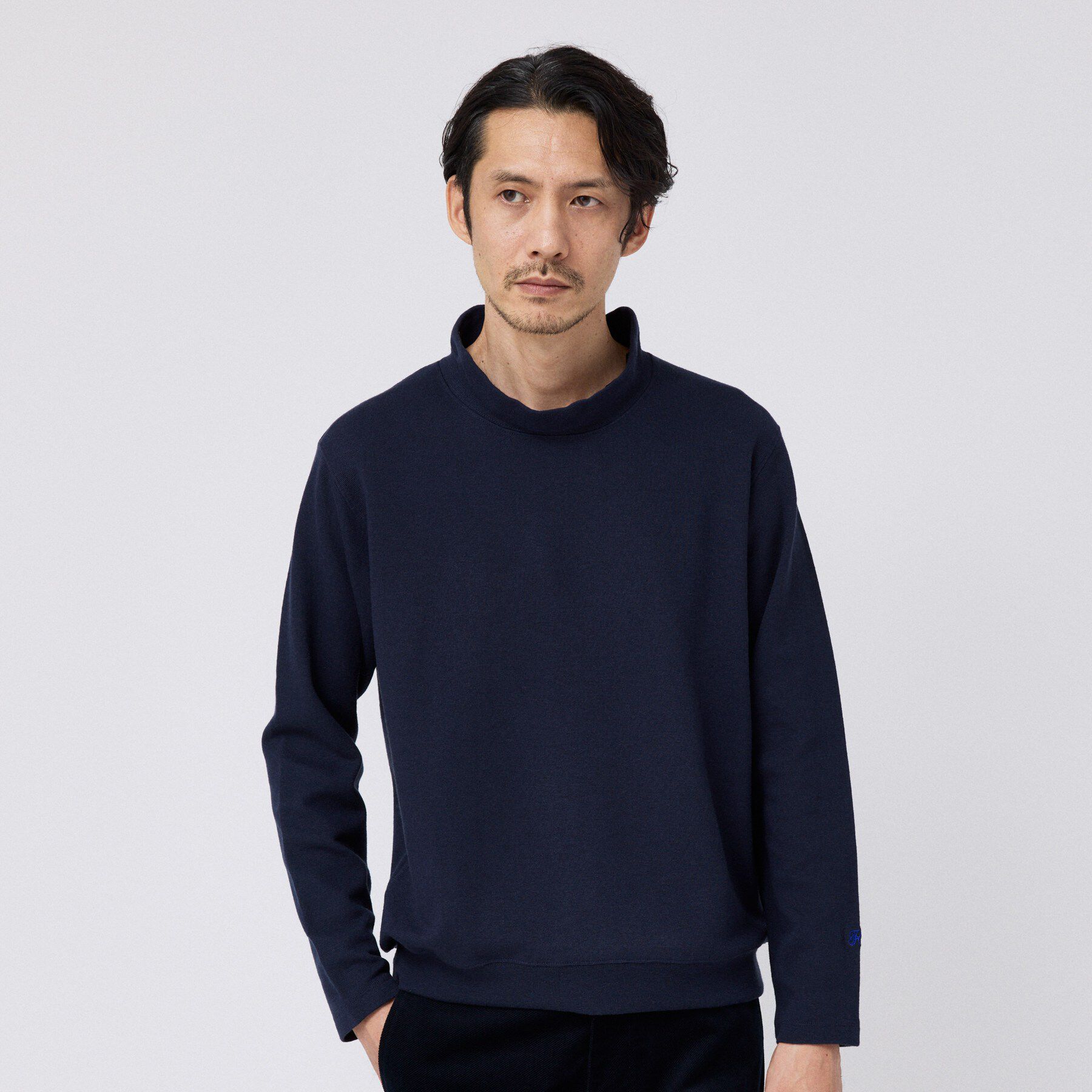 TAKEO KIKUCHI「ミラノリブ オフネック プルオーバー」|Tシャツ・カットソー|