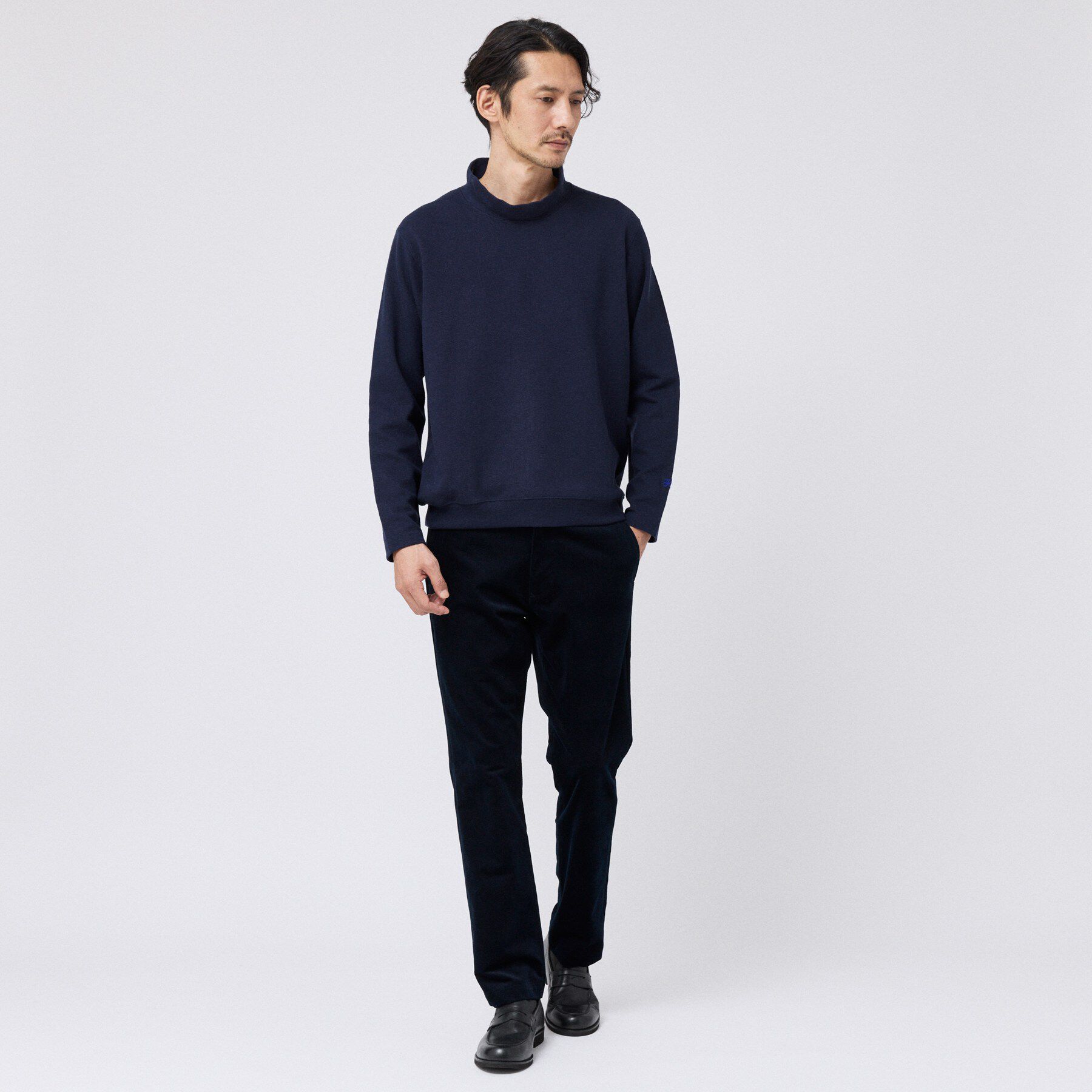 TAKEO KIKUCHI「ミラノリブ オフネック プルオーバー」|Tシャツ・カットソー|