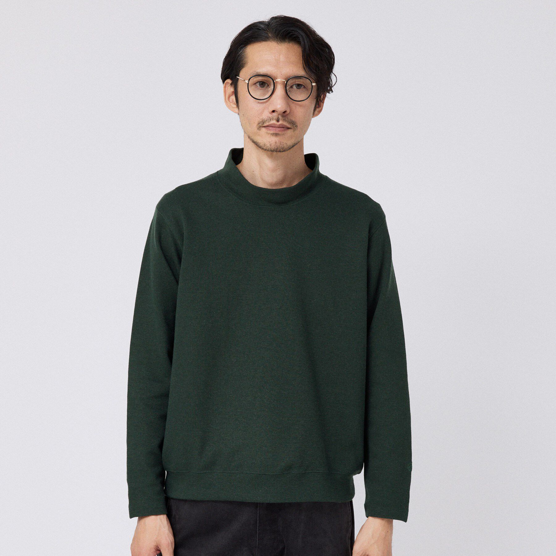 TAKEO KIKUCHI「ミラノリブ オフネック プルオーバー」|Tシャツ・カットソー|
