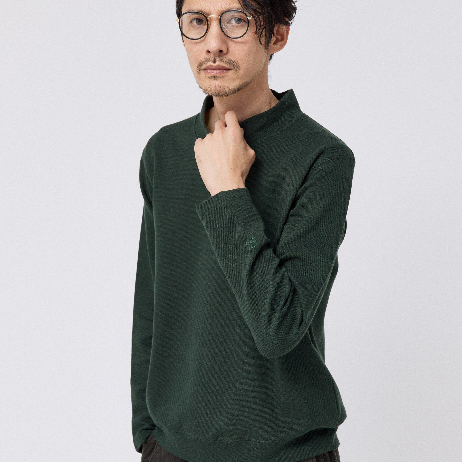 TAKEO KIKUCHI「ミラノリブ オフネック プルオーバー」|Tシャツ・カットソー|
