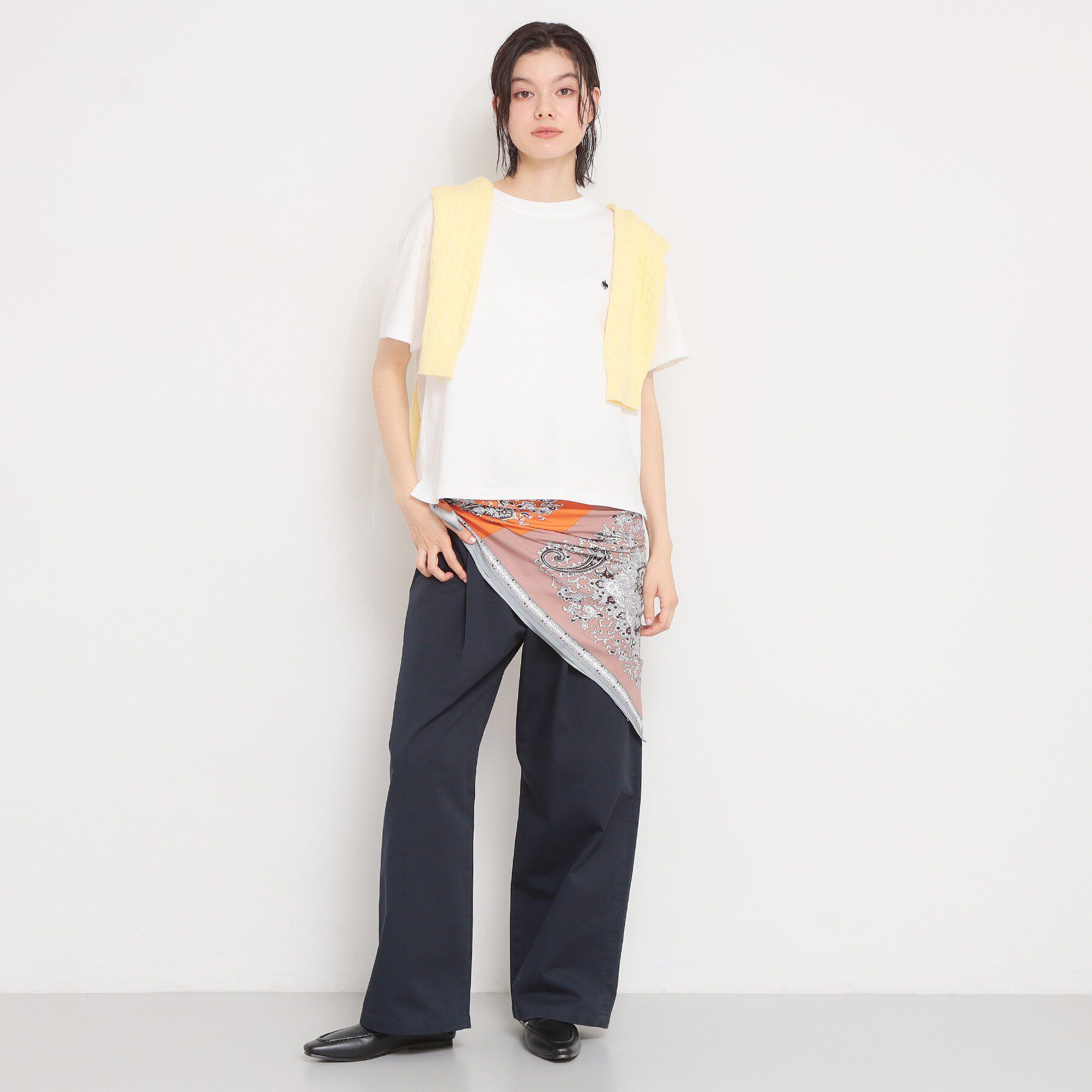 THE SHOP TK「【POLO BCS 別注】ワンポイント刺繍T」|Tシャツ・カットソー|