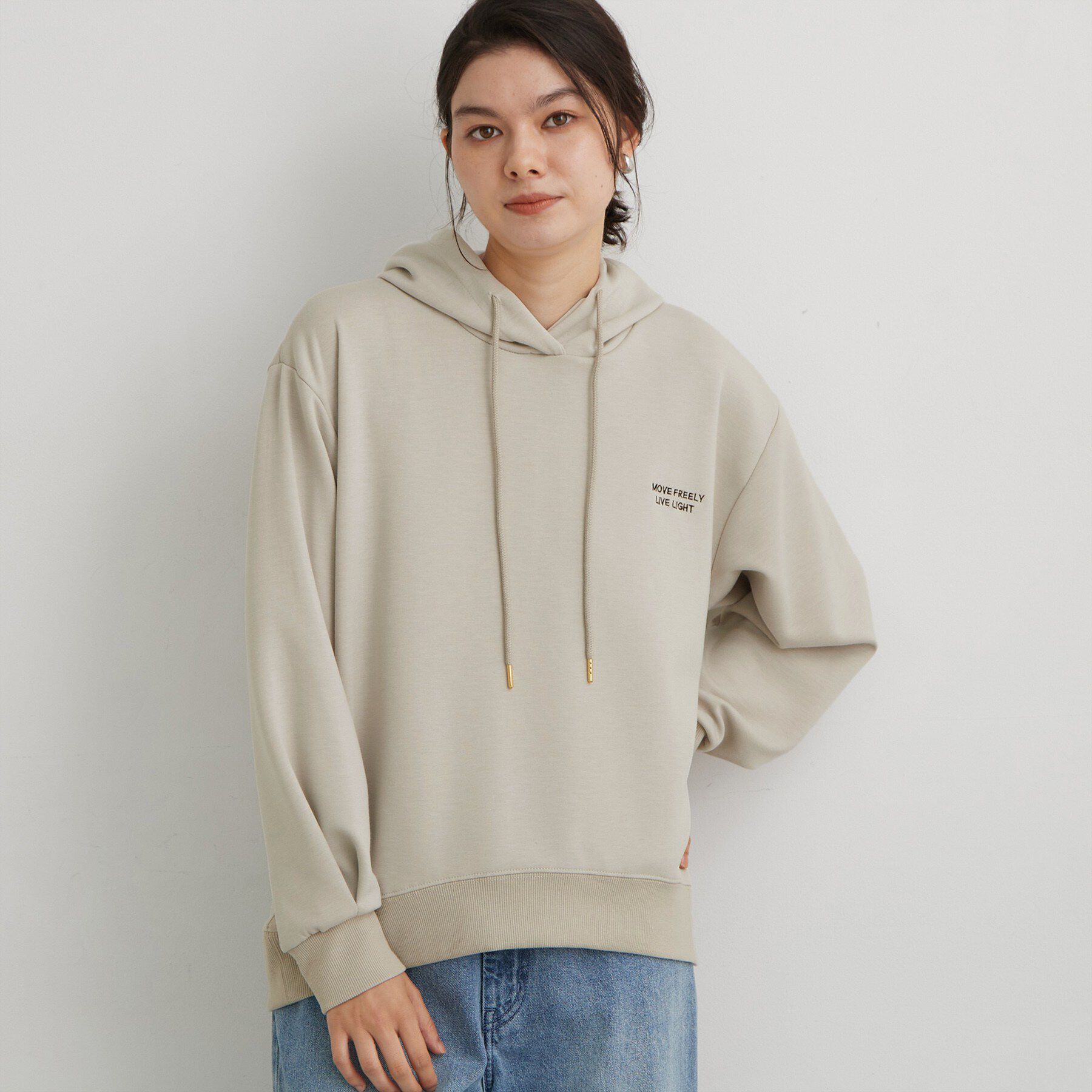 THE SHOP TK「ダンボールプルパーカー」|パーカー|
