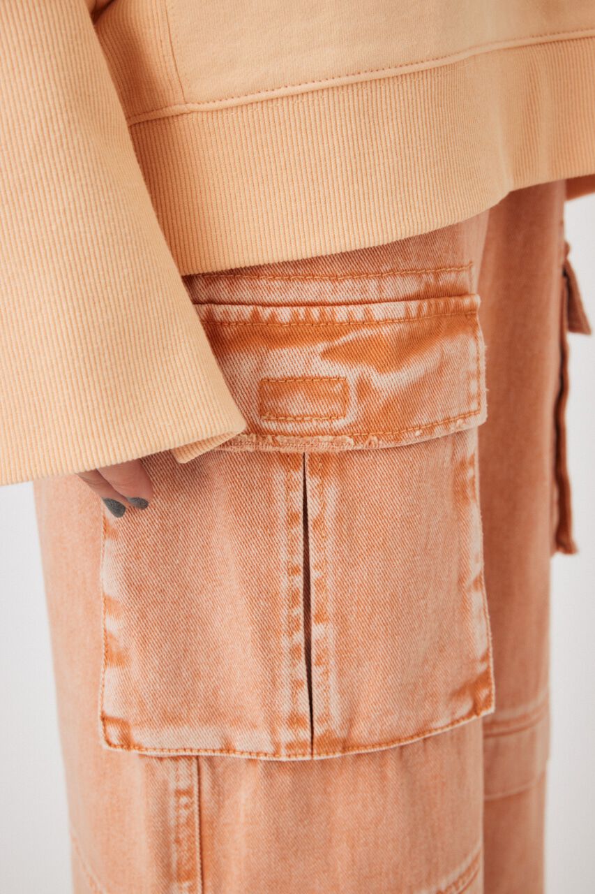 MOUSSY「LOWRISE CARGO STRAIGHT」|デニム|