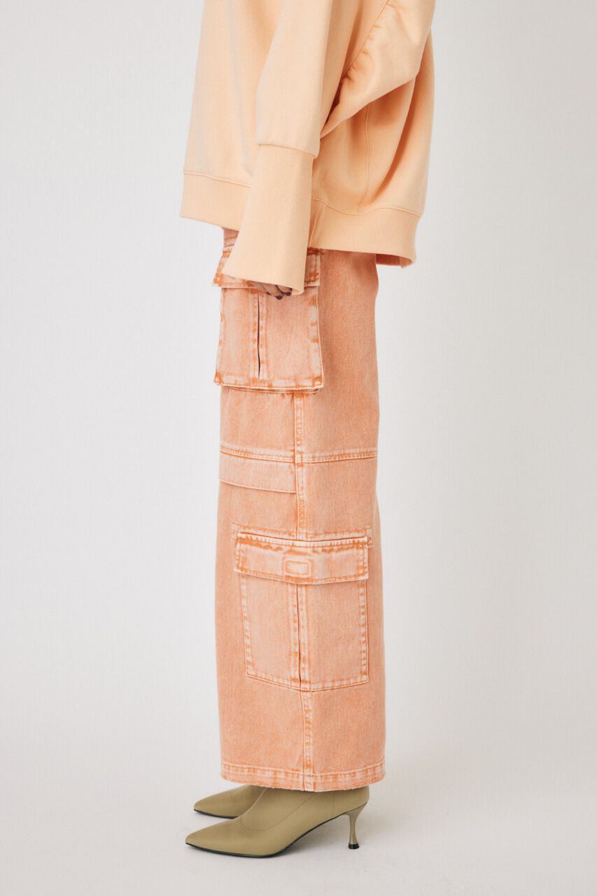 MOUSSY「LOWRISE CARGO STRAIGHT」|デニム|