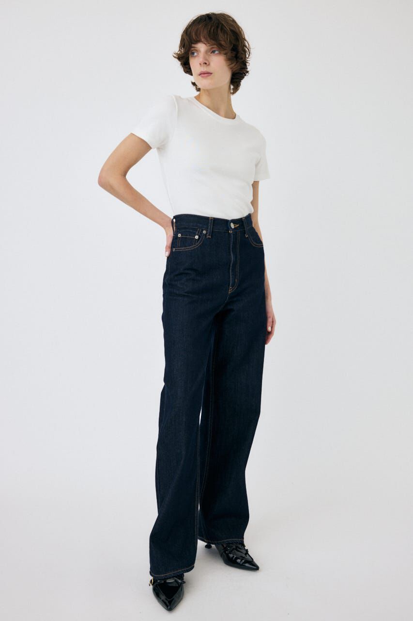 MOUSSY「HW 90S STRAIGHT」|デニム|