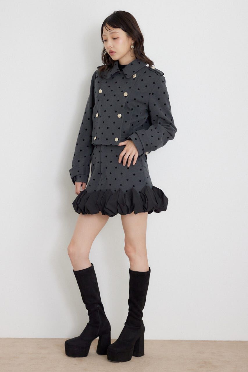 rienda「フリルヘムスコートショートパンツ」|その他|