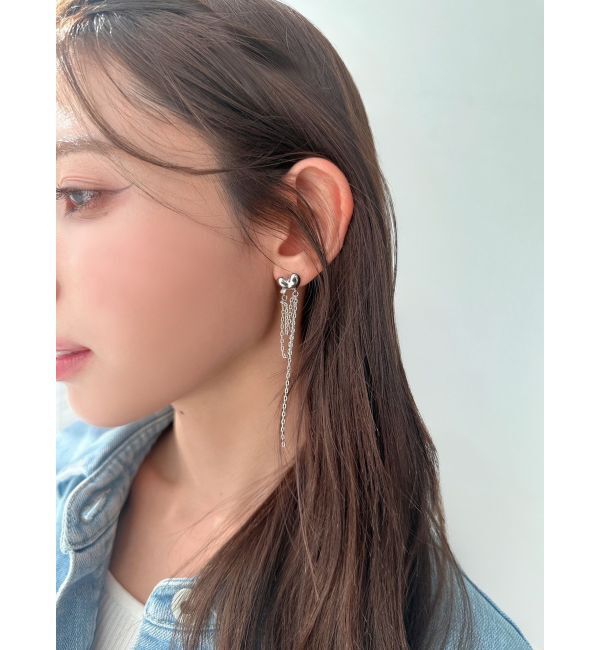 RESEXXY「ハートチェーンピアス」|ピアス|