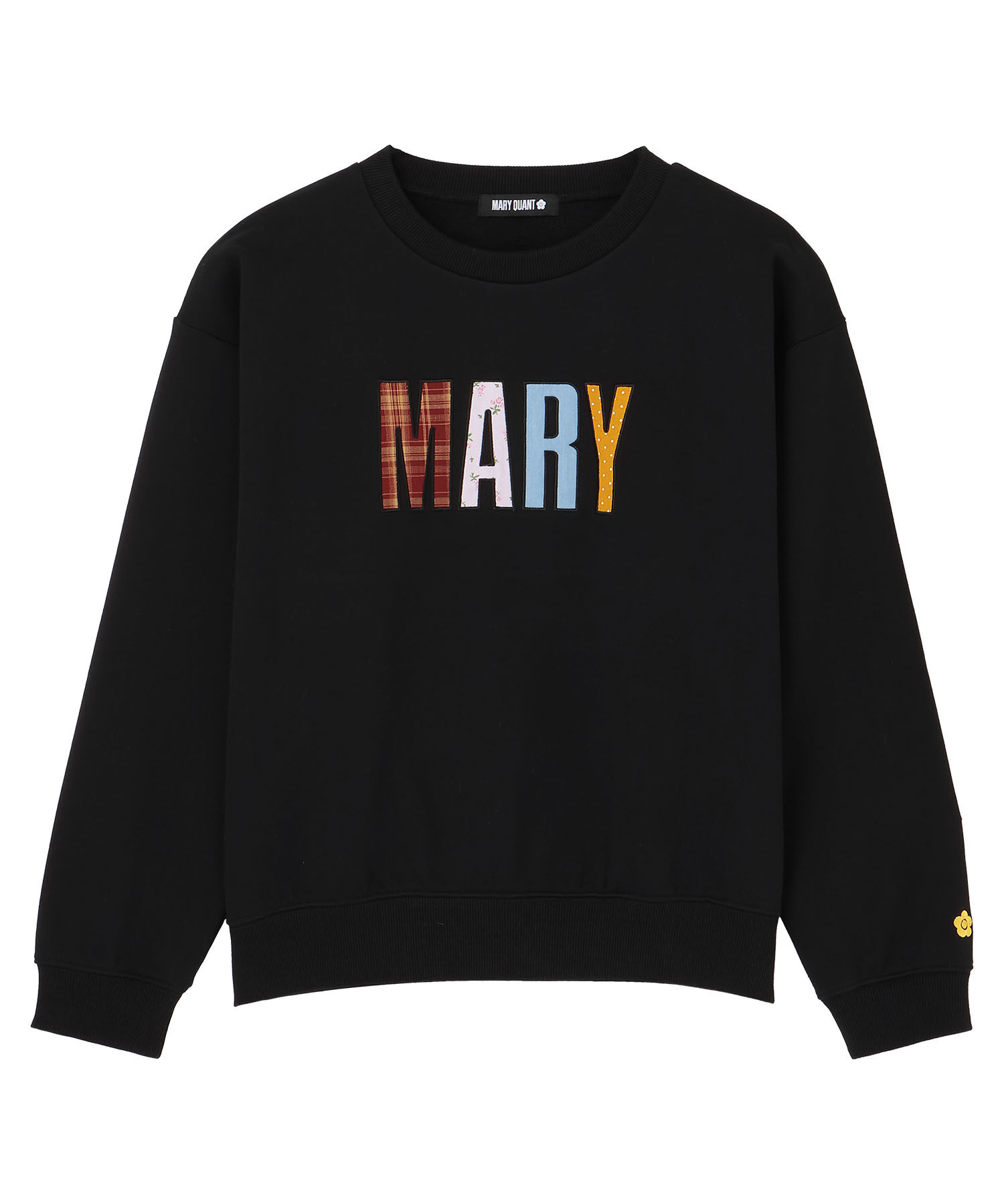 MARY QUANT「MARYアップリケロゴ プルオーバー」|スウェット・ジャージ|