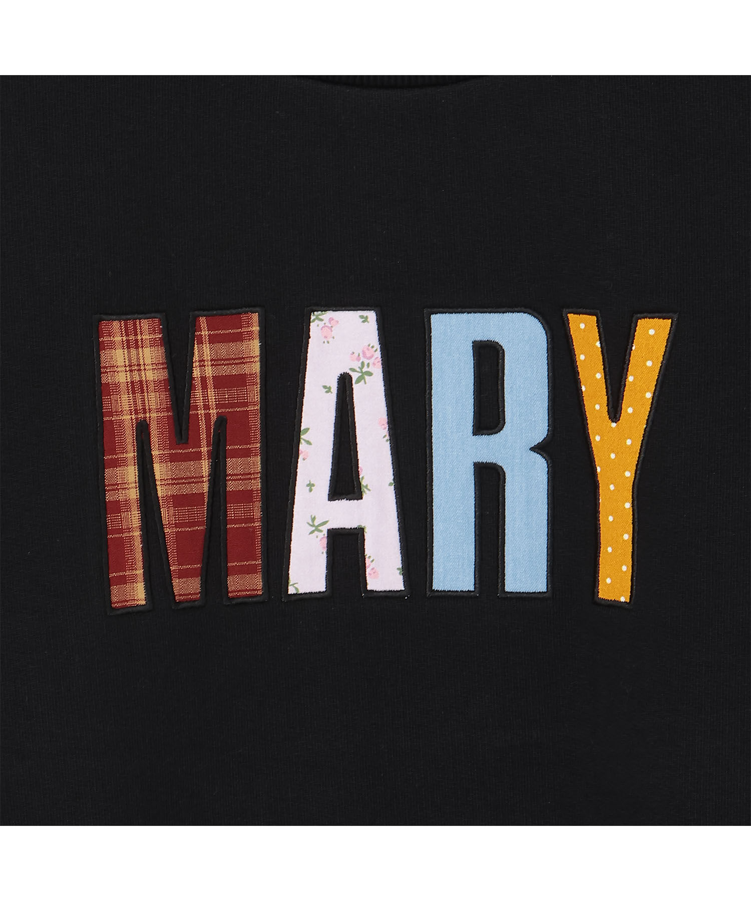 MARY QUANT「MARYアップリケロゴ プルオーバー」|スウェット・ジャージ|
