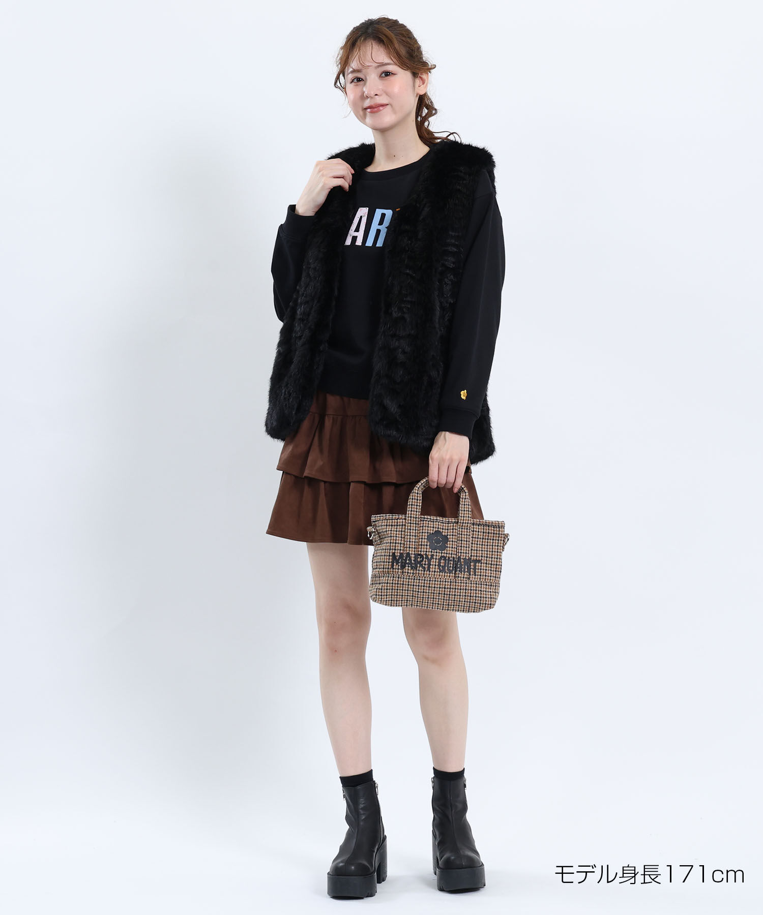 MARY QUANT「MARYアップリケロゴ プルオーバー」|スウェット・ジャージ|