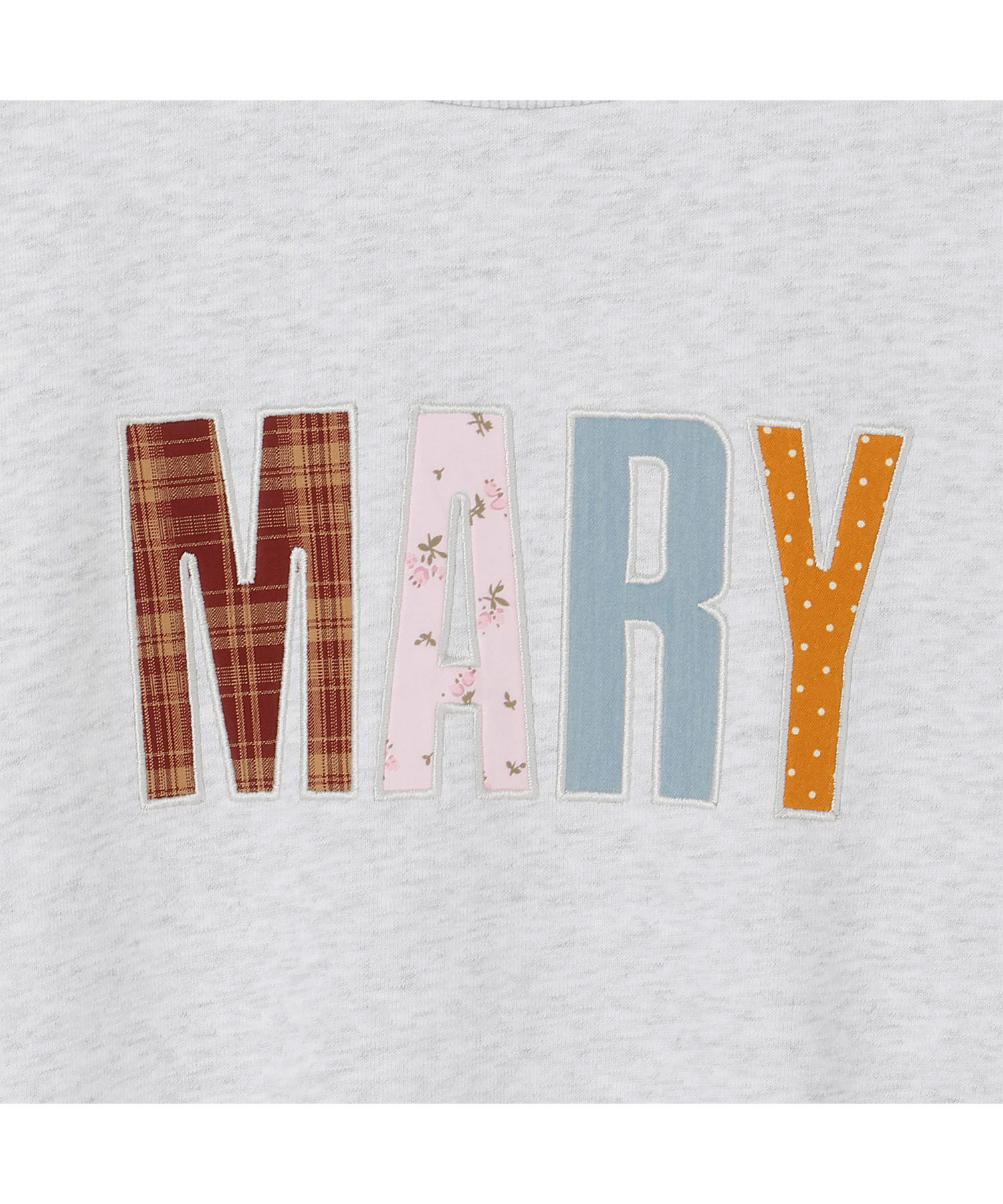 MARY QUANT「MARYアップリケロゴ プルオーバー」|スウェット・ジャージ|