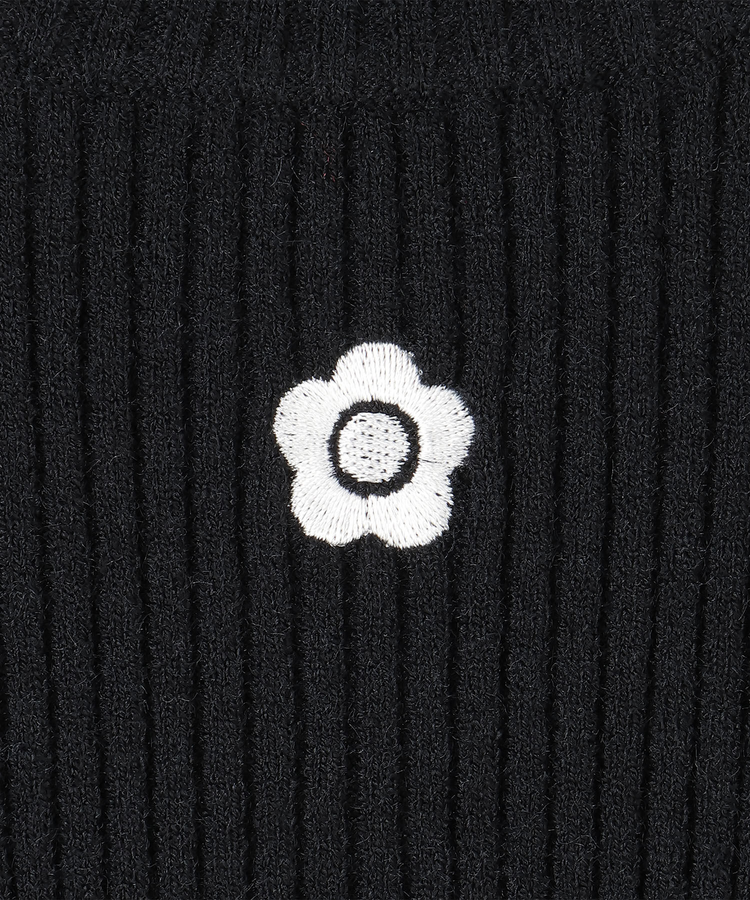 MARY QUANT「モックネックリブニット プルオーバー」|ニット・セーター|