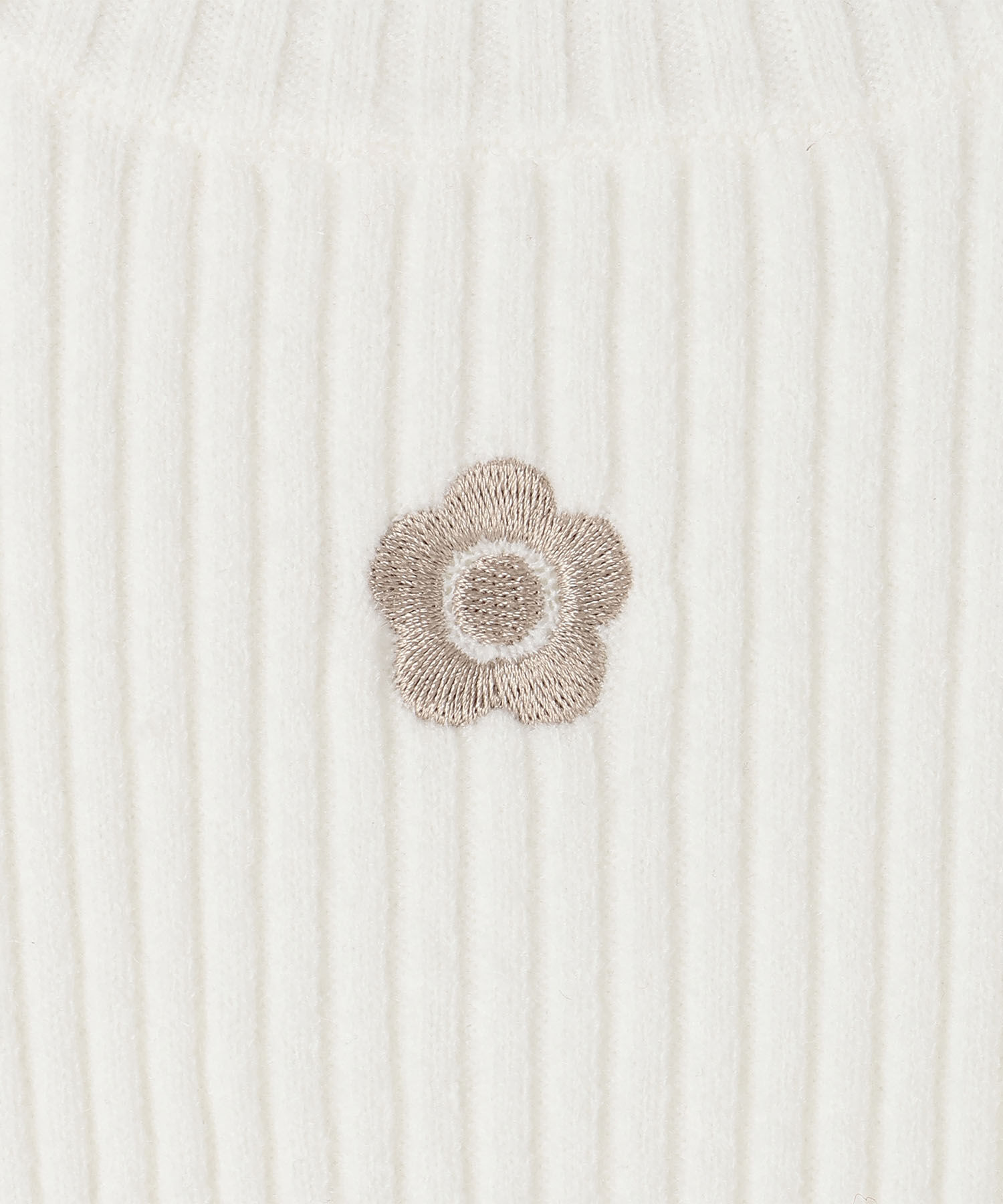 MARY QUANT「モックネックリブニット プルオーバー」|ニット・セーター|