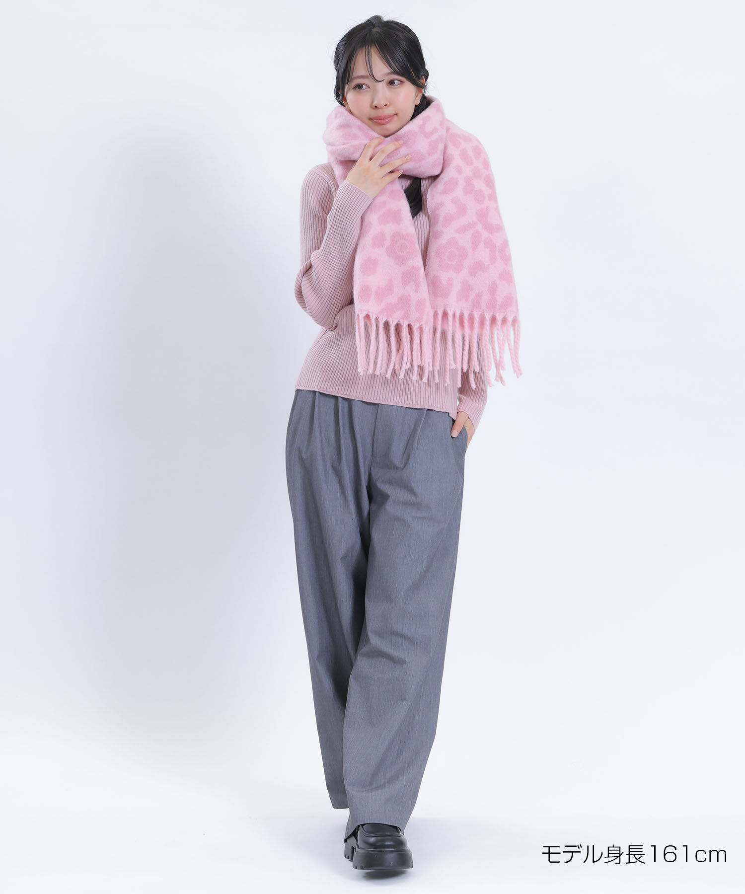 MARY QUANT「モックネックリブニット プルオーバー」|ニット・セーター|