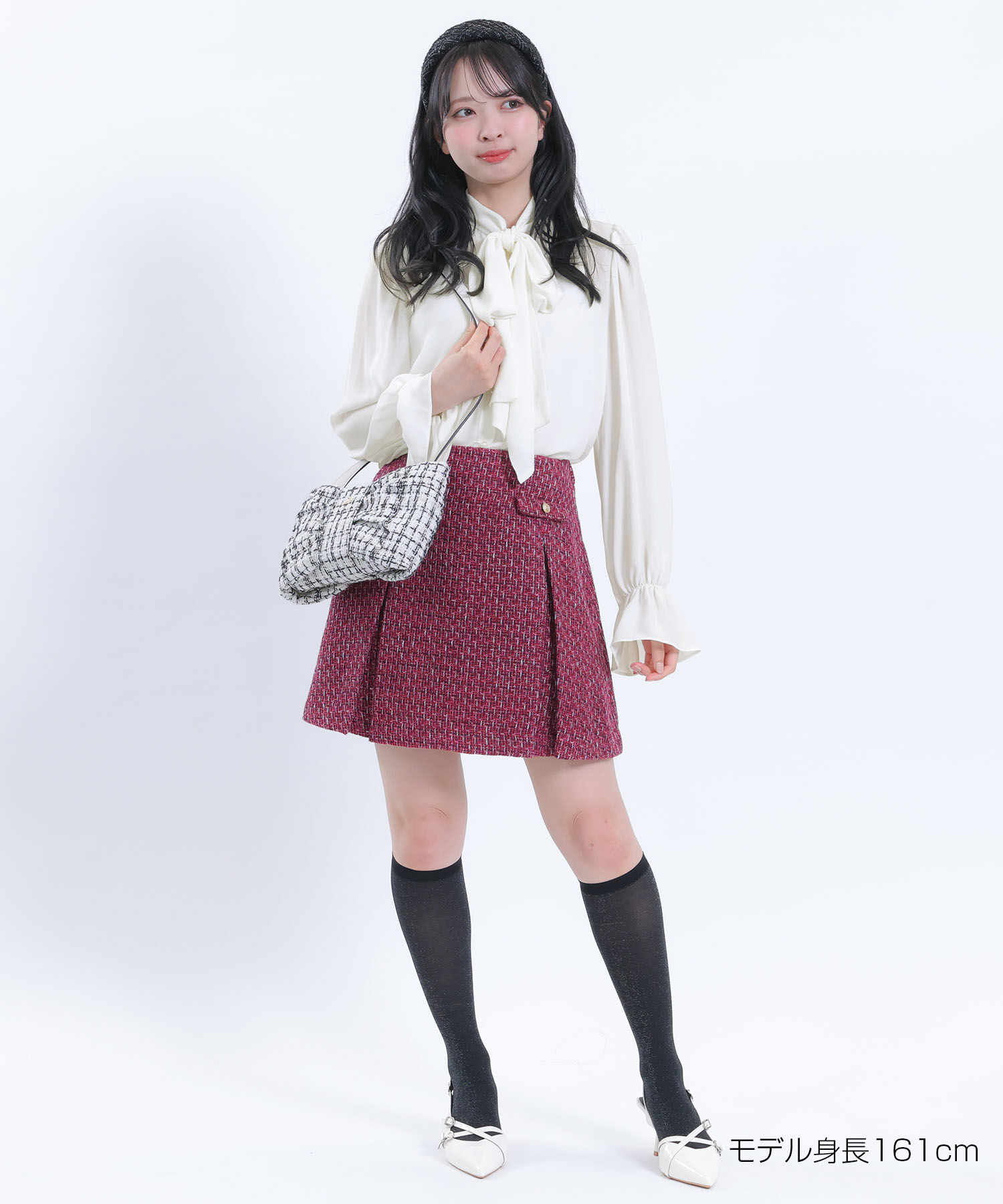 MARY QUANT「リボンタイ ブラウス」|シャツ・ブラウス|