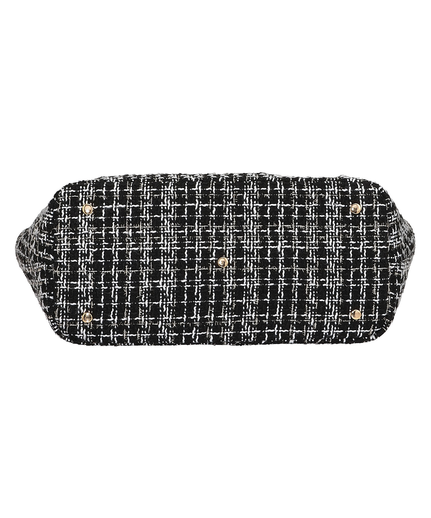 MARY QUANT「ツイードデイジーパッチ トート」|トートバッグ|