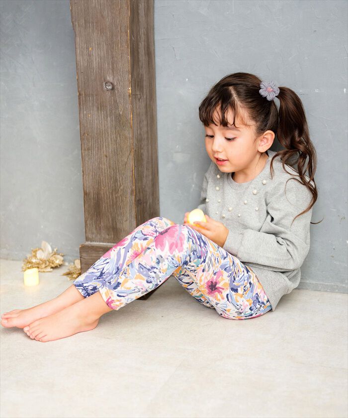BACKYARD FAMILY「Rora ヘアゴム キッズ 通販 ブルーム ニット 髪ゴム 髪飾り 髪どめ 髪留め」|ヘアゴム・シュシュ|