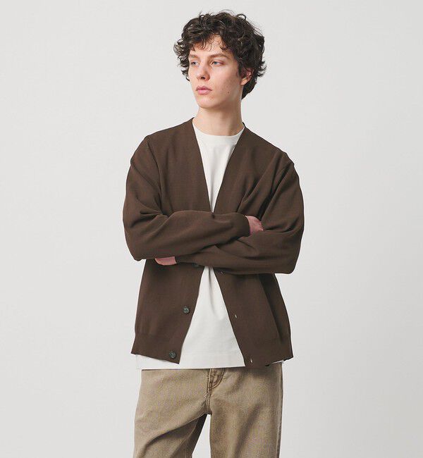 UNITED ARROWS「フォーシーズンズ ミラノリブ カーディガン」|カーディガン|