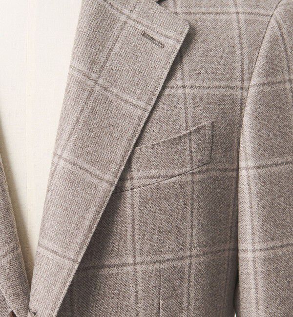 UNITED ARROWS「Vitale Barberis Canonico ウィンドウペン シングル 3ボタン スーツ MC―MODEL」|スーツ|