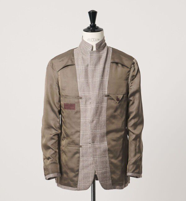 UNITED ARROWS「Vitale Barberis Canonico ウィンドウペン シングル 3ボタン スーツ MC―MODEL」|スーツ|