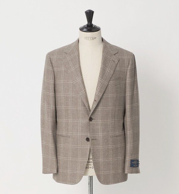 UNITED ARROWS「Vitale Barberis Canonico ウィンドウペン シングル 3ボタン スーツ MC―MODEL」|スーツ|
