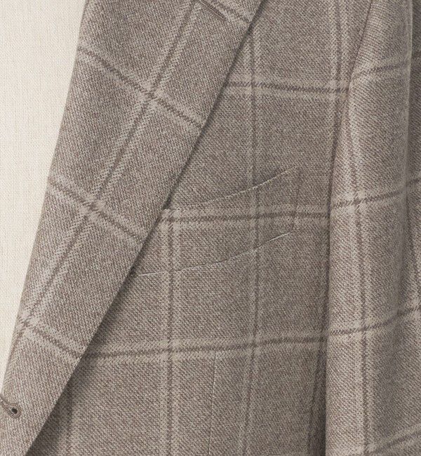 UNITED ARROWS「Vitale Barberis Canonico ウィンドウペン シングル 3ボタン スーツ MC―MODEL」|スーツ|