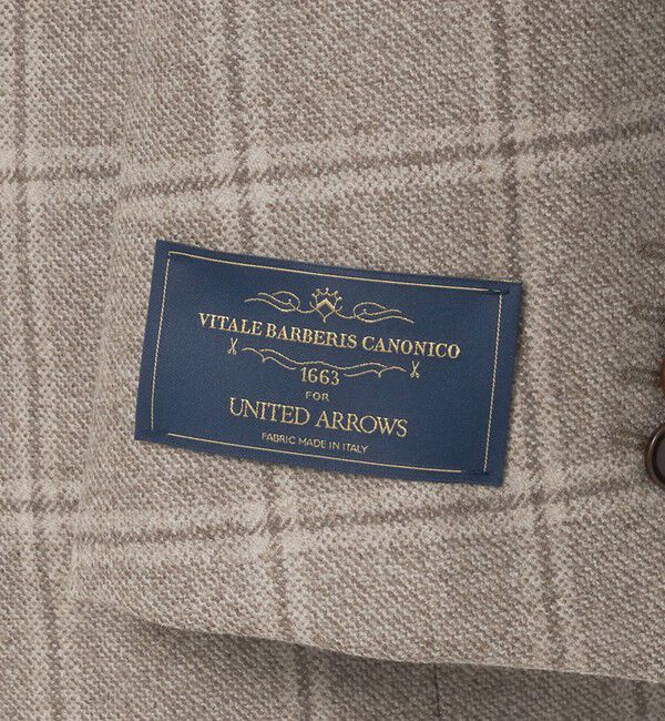 UNITED ARROWS「Vitale Barberis Canonico ウィンドウペン シングル 3ボタン スーツ MC―MODEL」|スーツ|